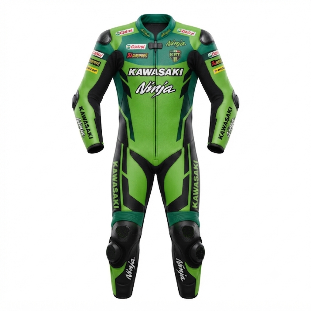 Heavy Duty Cowhide Leather Motorcycle Suit – Racing Protection