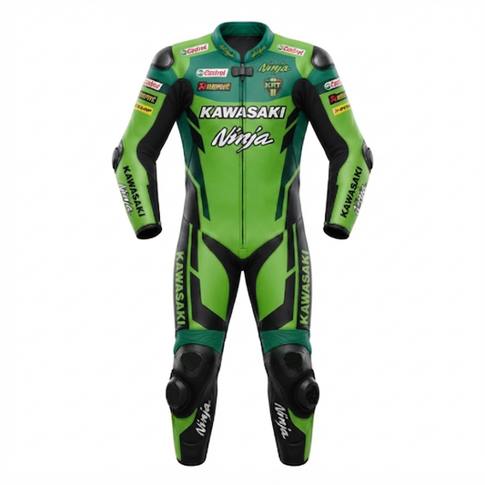 Heavy Duty Cowhide Leather Motorcycle Suit – Racing Protection