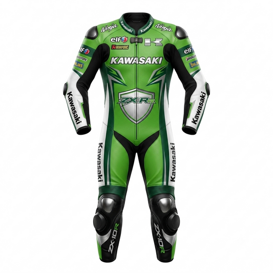 1.3mm Cowhide Leather Motorcycle Racing Suit – CE Armor