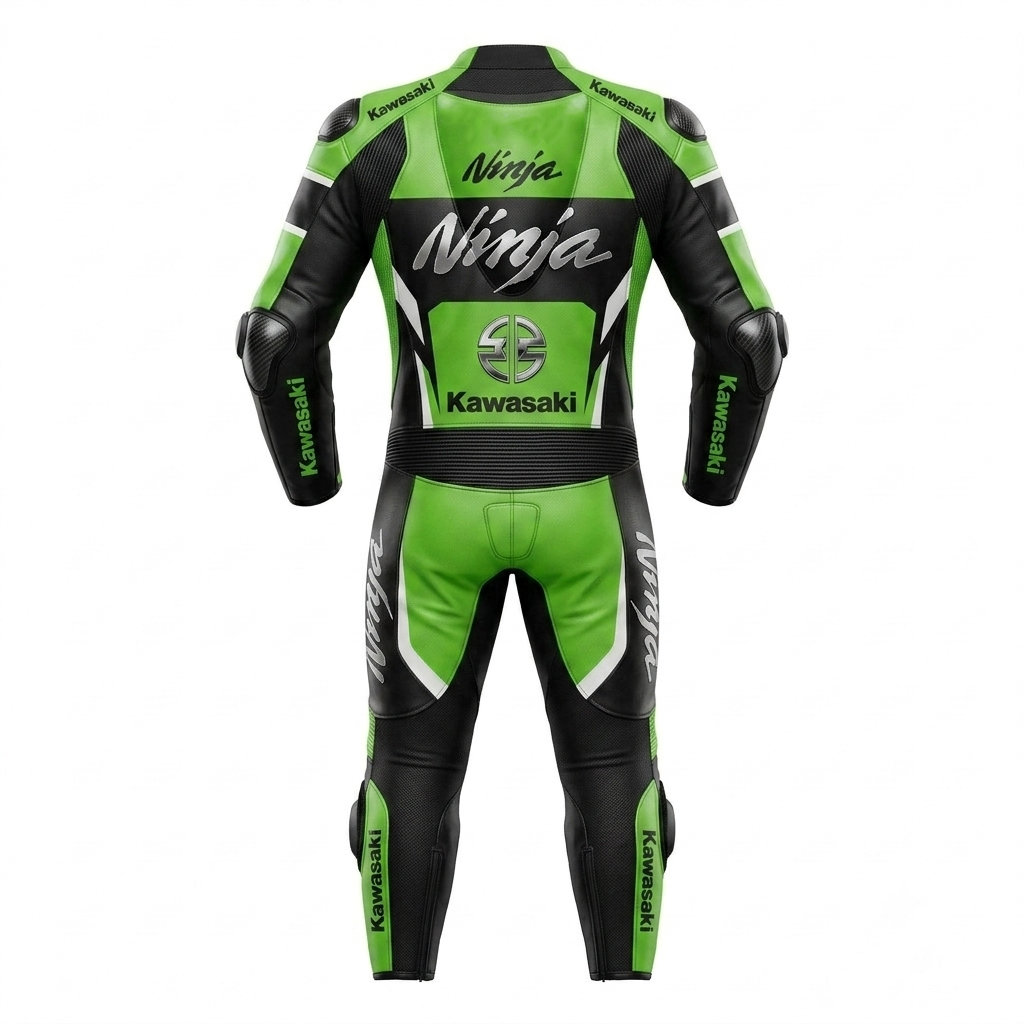 Premium Cowhide Leather Motorbike Racing Suit – CE Approved