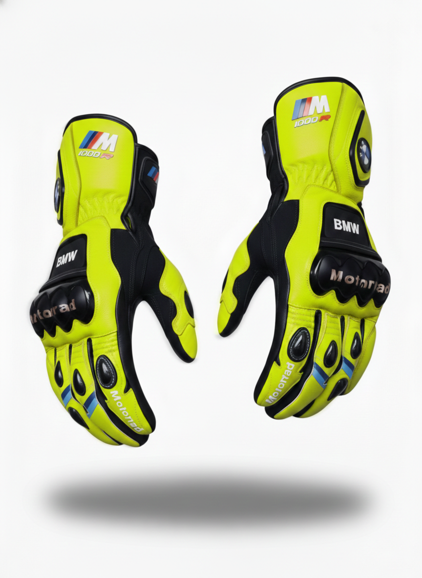 Men’s Leather Motorcycle Gloves – Sport & Racing