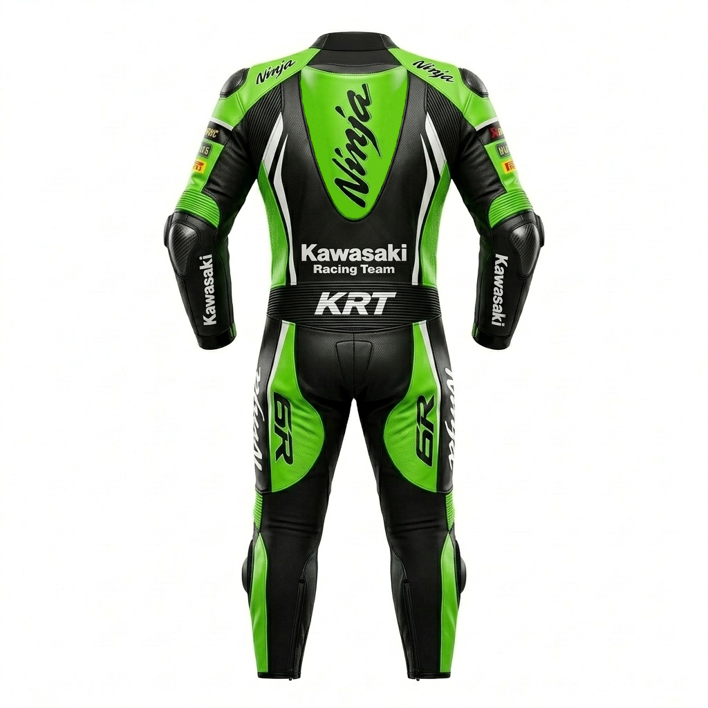 1.3mm Genuine Leather Motorbike Racing Suit – Protective Gear