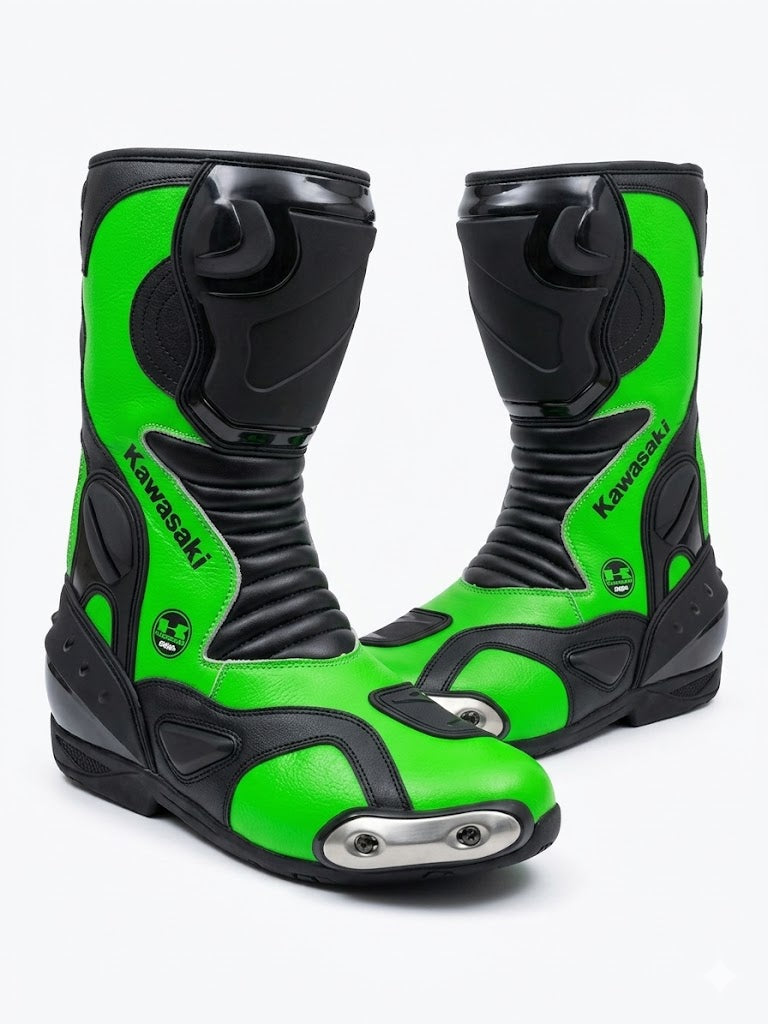 Premium Leather Motorcycle Racing Shoes