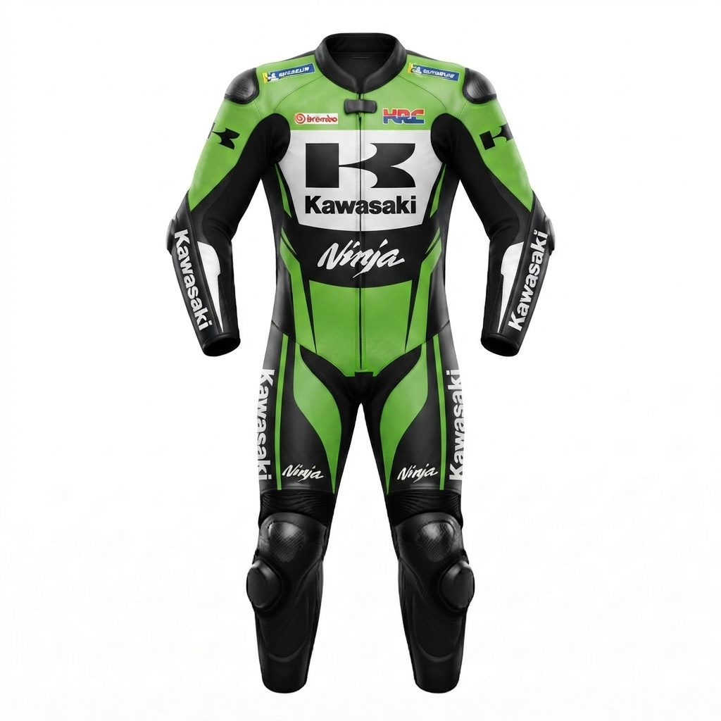 Professional Motorcycle Leather Racing Suit – CE Approved Armor