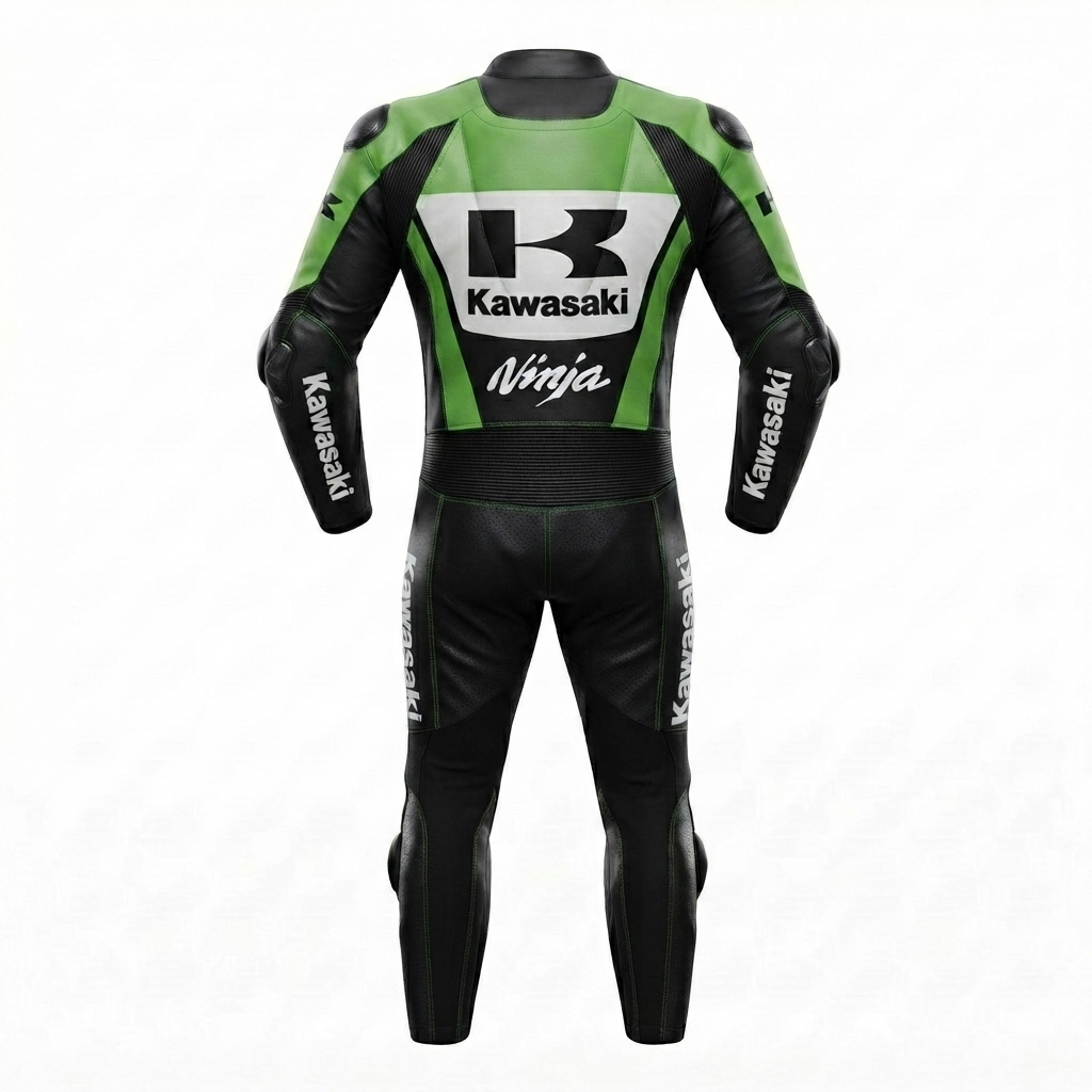 Professional Motorcycle Leather Racing Suit – CE Approved Armor