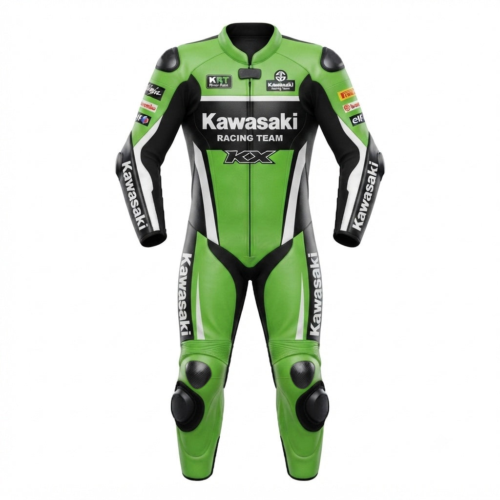 Full Grain Cowhide Motorcycle Racing Suit – 1.3mm Leather