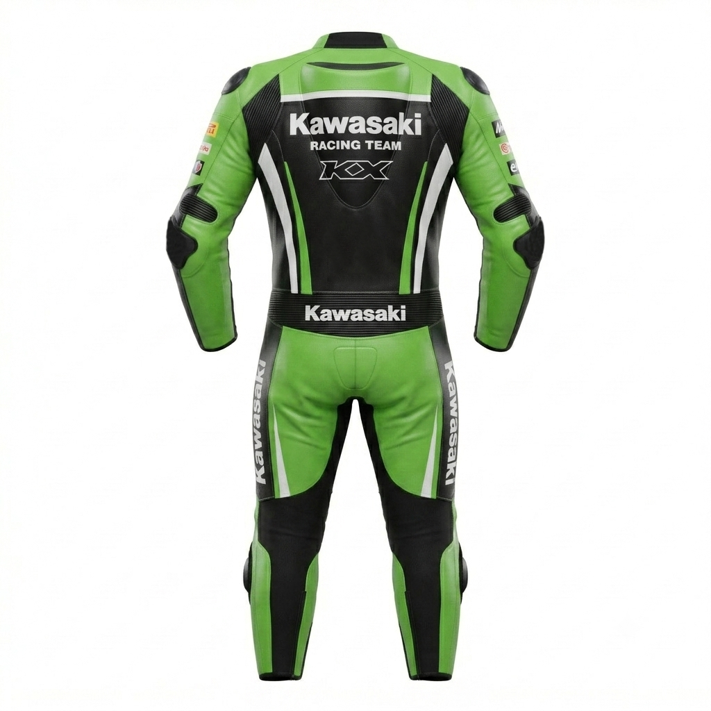 Full Grain Cowhide Motorcycle Racing Suit – 1.3mm Leather