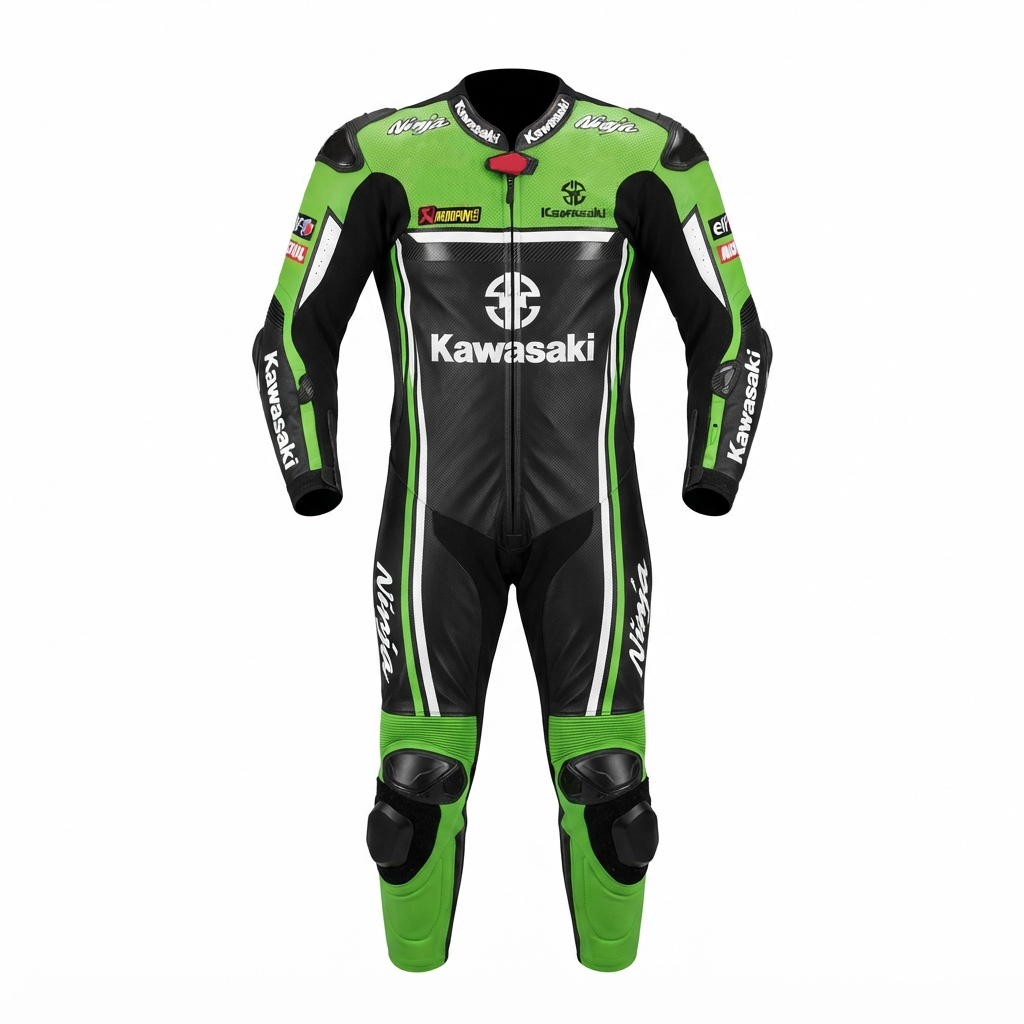 1.3mm Cowhide Leather Motorcycle Racing Suit – CE Armor