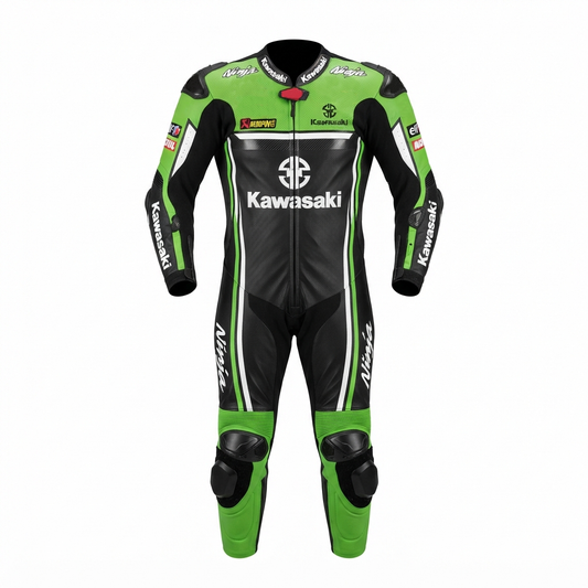 1.3mm Cowhide Leather Motorcycle Racing Suit – CE Armor