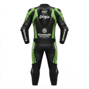 Men’s 1.3mm Leather Motorcycle Racing Suit – Protective Armor
