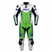 Full Body Cowhide Leather Racing Suit – Motorcycle Track Suit