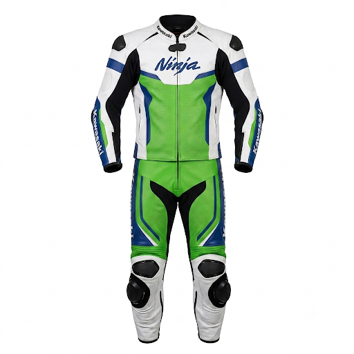 Full Body Cowhide Leather Racing Suit – Motorcycle Track Suit