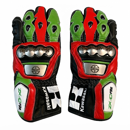 Premium Leather Motorcycle Racing Gloves