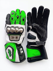 Motorcycle Leather Racing Gloves – Protective Riding Gloves