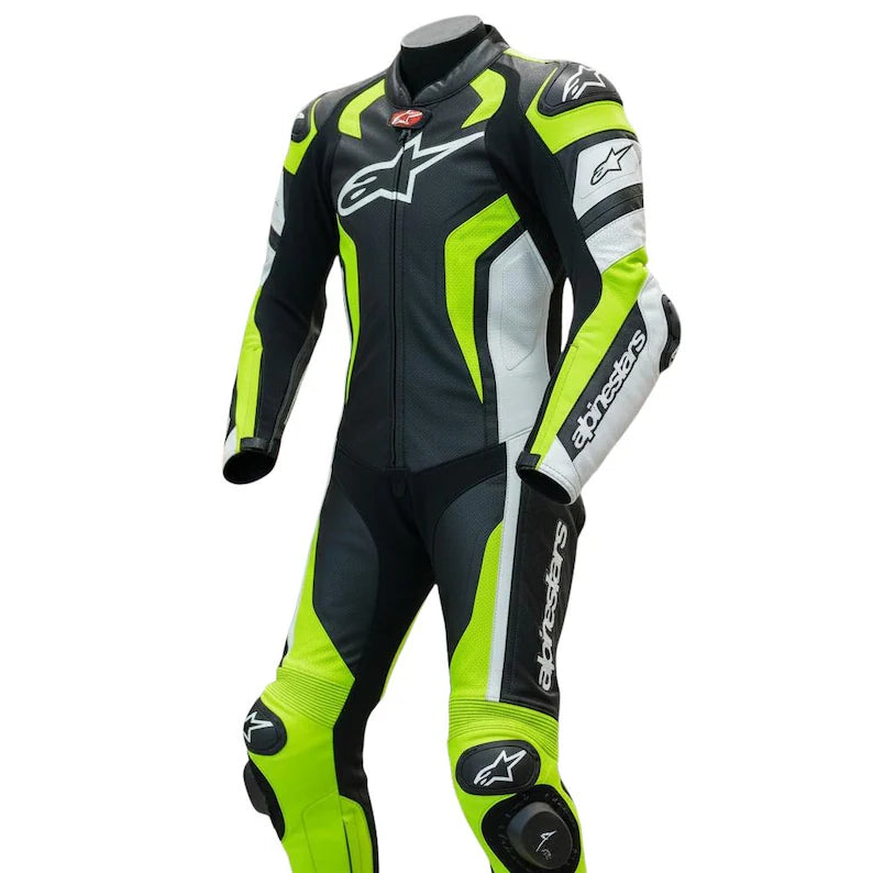 Heavy Duty Cowhide Leather Motorcycle Suit – Racing Protection