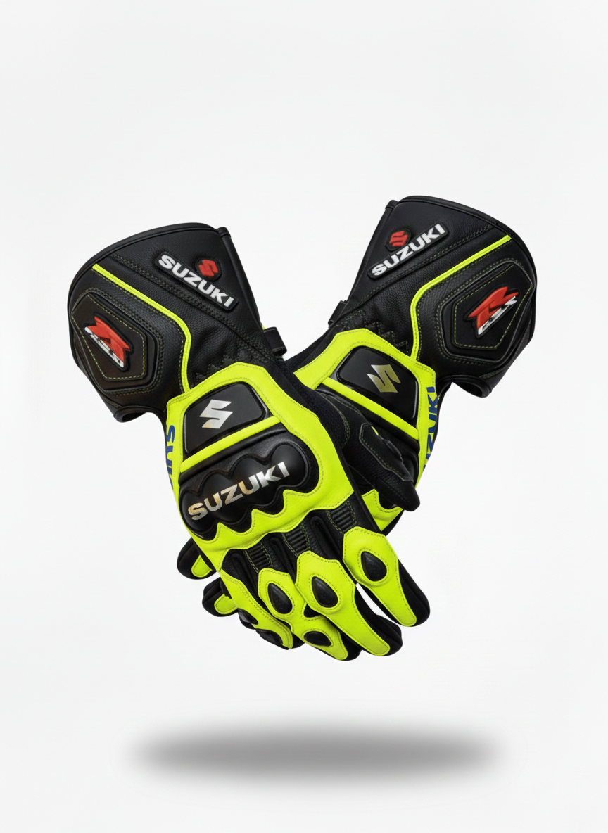 Motorcycle Leather Riding Gloves – Performance Racing Gloves