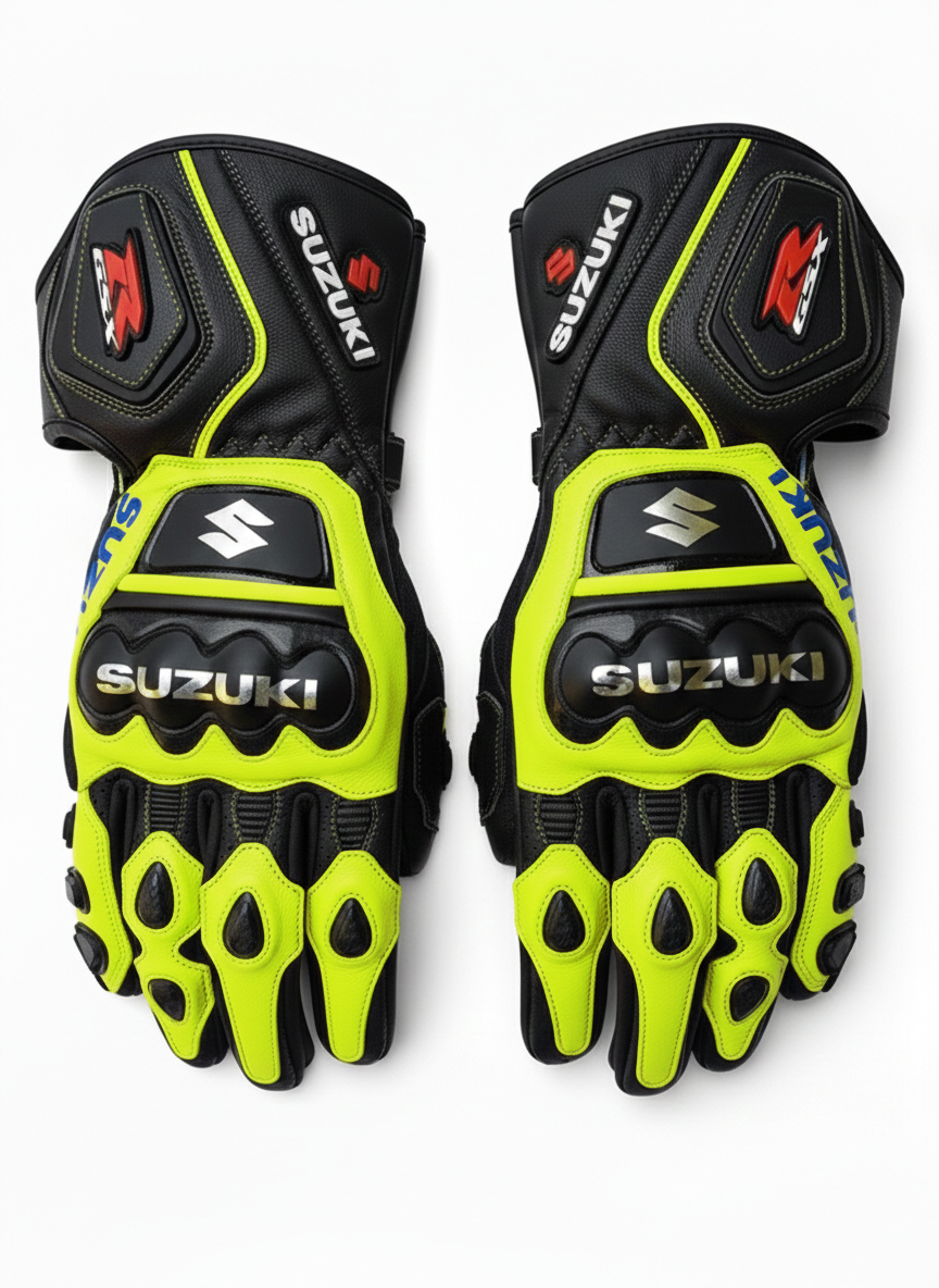 Motorcycle Leather Riding Gloves – Performance Racing Gloves