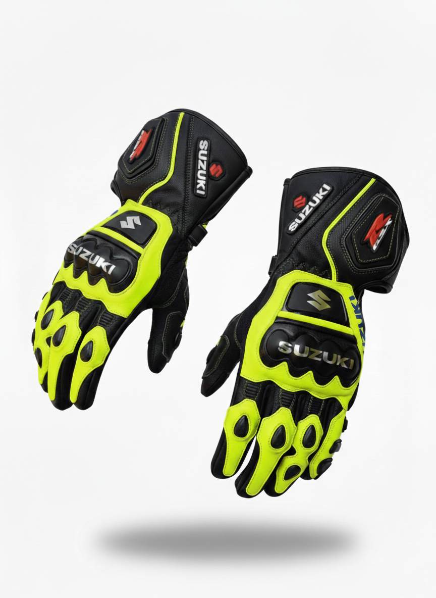 Motorcycle Leather Riding Gloves – Performance Racing Gloves
