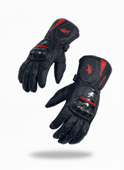 Premium Leather Motorcycle Racing Gloves