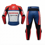 1.3mm Cowhide Leather Motorcycle Racing Suit – CE Armor