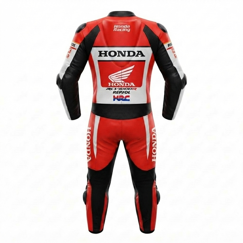 Premium Cowhide Leather Motorbike Racing Suit – CE Approved