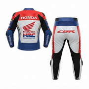 Men’s 1.3mm Leather Motorcycle Racing Suit – Protective Armor