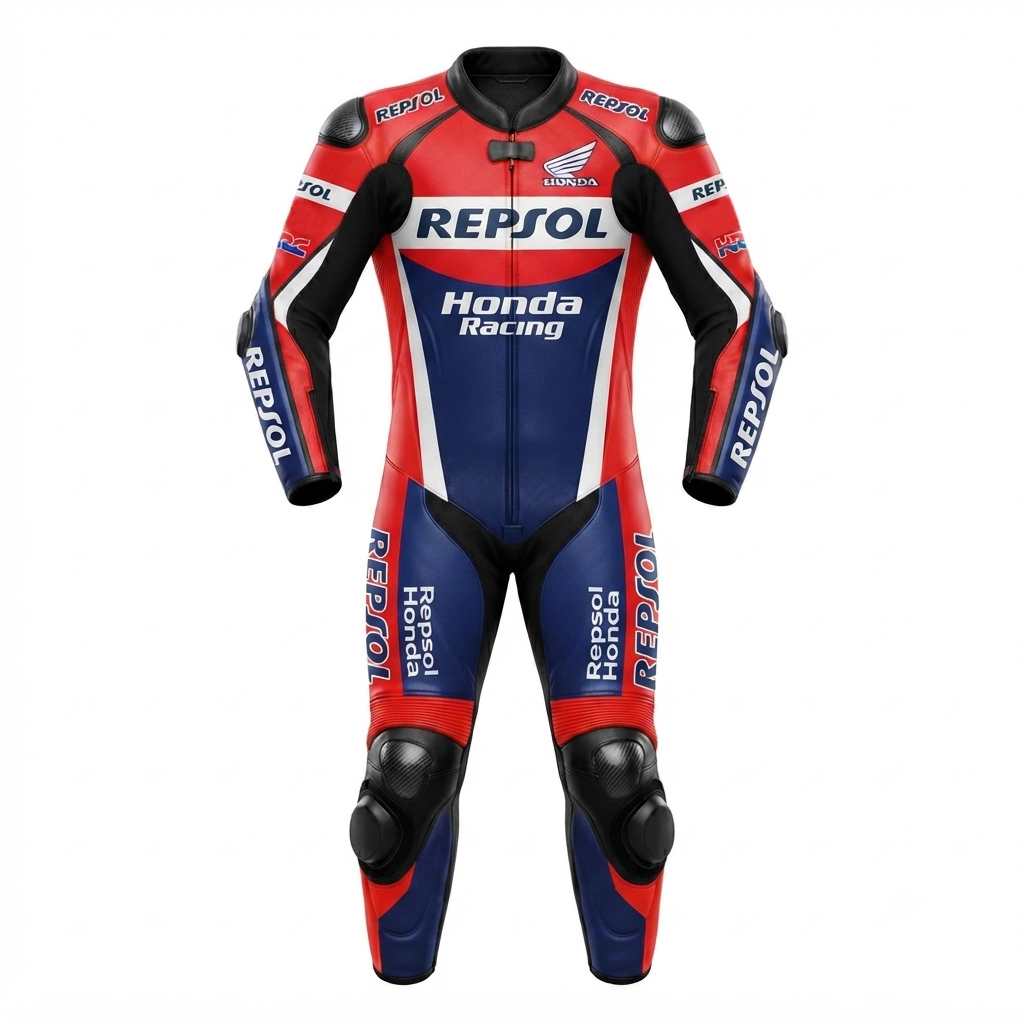 Cowhide Leather Motorcycle Racing Suit – Sport & Track Riding