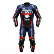 1.3mm Genuine Leather Motorbike Racing Suit – Protective Gear