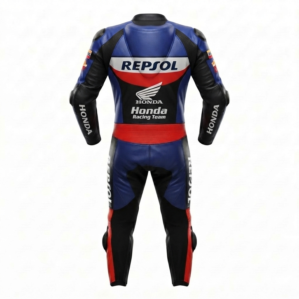 1.3mm Genuine Leather Motorbike Racing Suit – Protective Gear