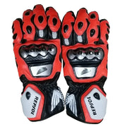Motorcycle Leather Racing Gloves – Protective Riding Gloves