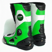 Motorbike Leather Racing Shoes – Protective Riding Boots