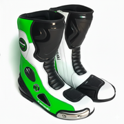 Motorbike Leather Racing Shoes – Protective Riding Boots