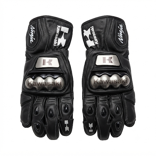 Motorcycle Racing Gloves – Durable Leather Protective Gloves