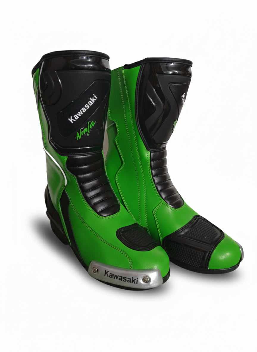 Full Leather Motorcycle Racing Gloves – Protective Riding Gear