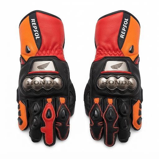 Men’s Leather Motorcycle Gloves – Sport & Racing