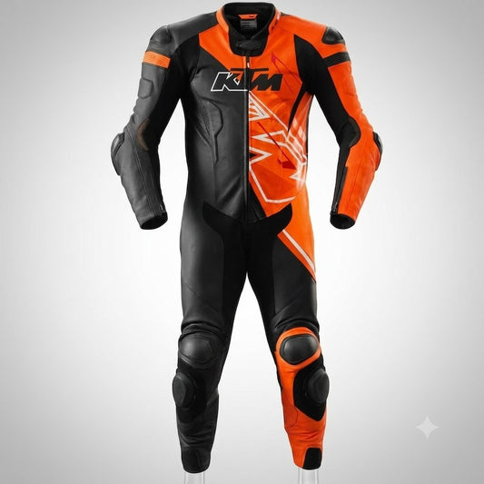 Premium Leather Motorbike Suit – CE Approved Protective Armor