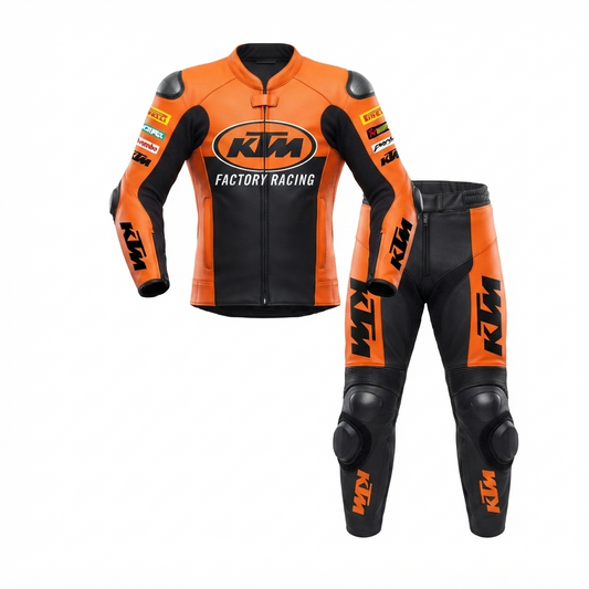 Cowhide Leather Motorcycle Racing Suit – Sport & Track Riding