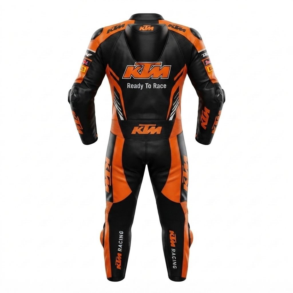 1.3mm Genuine Leather Motorbike Racing Suit – Protective Gear