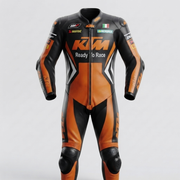 Professional Motorcycle Leather Racing Suit – CE Approved Armor