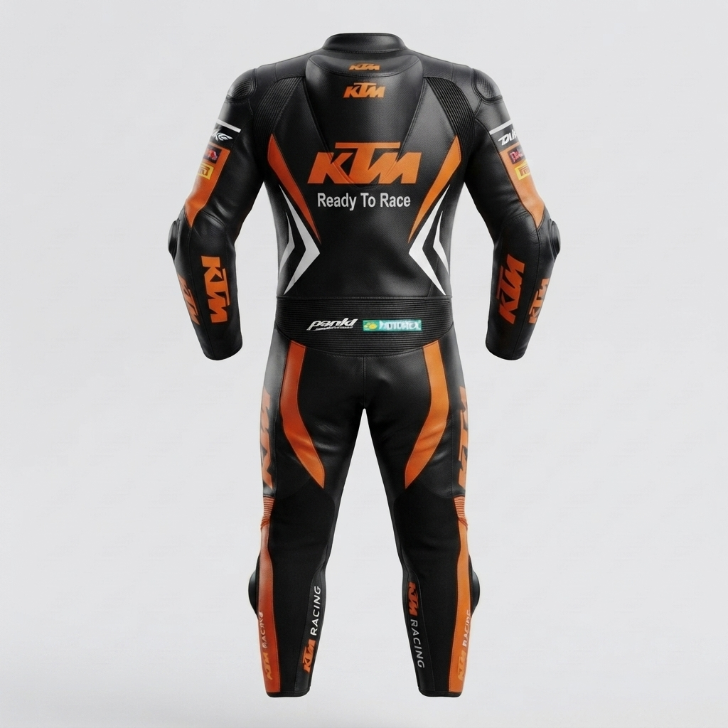 Professional Motorcycle Leather Racing Suit – CE Approved Armor