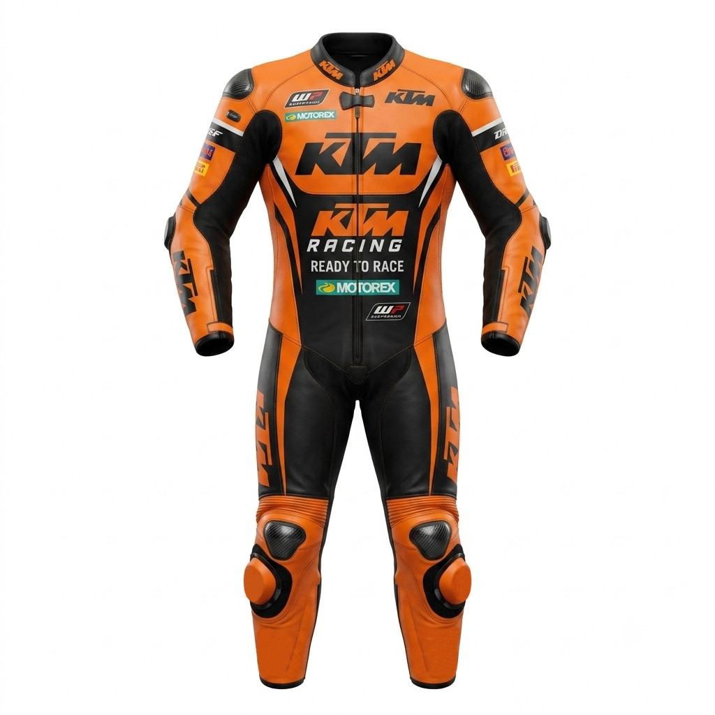 Full Grain Cowhide Motorcycle Racing Suit – 1.3mm Leather