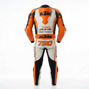 Premium Cowhide Leather Motorbike Racing Suit – CE Approved