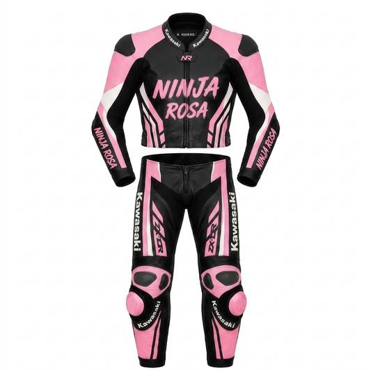 Cowhide Leather Motorcycle Racing Suit – Sport & Track Riding