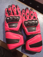 Professional Leather Motorcycle Racing Gloves