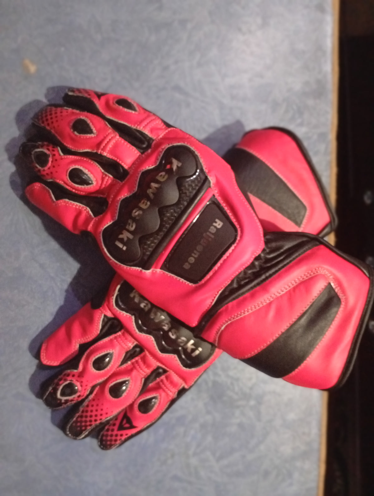Professional Leather Motorcycle Racing Gloves