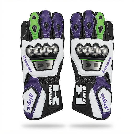 Premium Motorbike Leather Gloves – Racing & Sport Riding