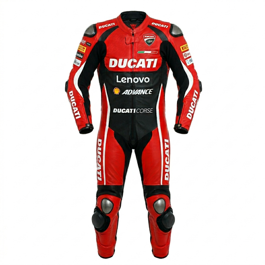 Professional Motorcycle Leather Racing Suit – CE Approved Armor