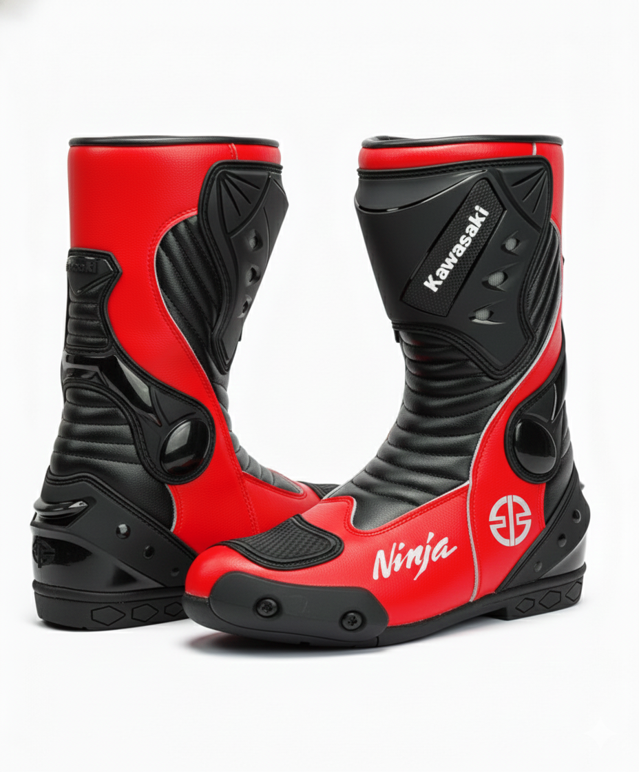 Premium Leather Motorcycle Racing Gloves