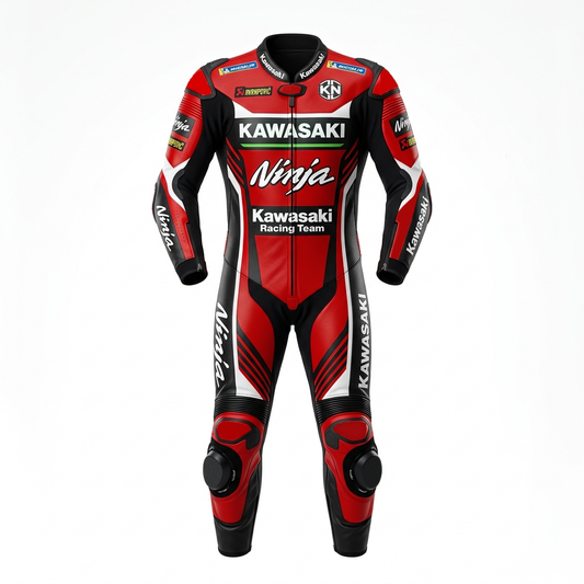 1.3mm Genuine Leather Motorbike Racing Suit – Protective Gear
