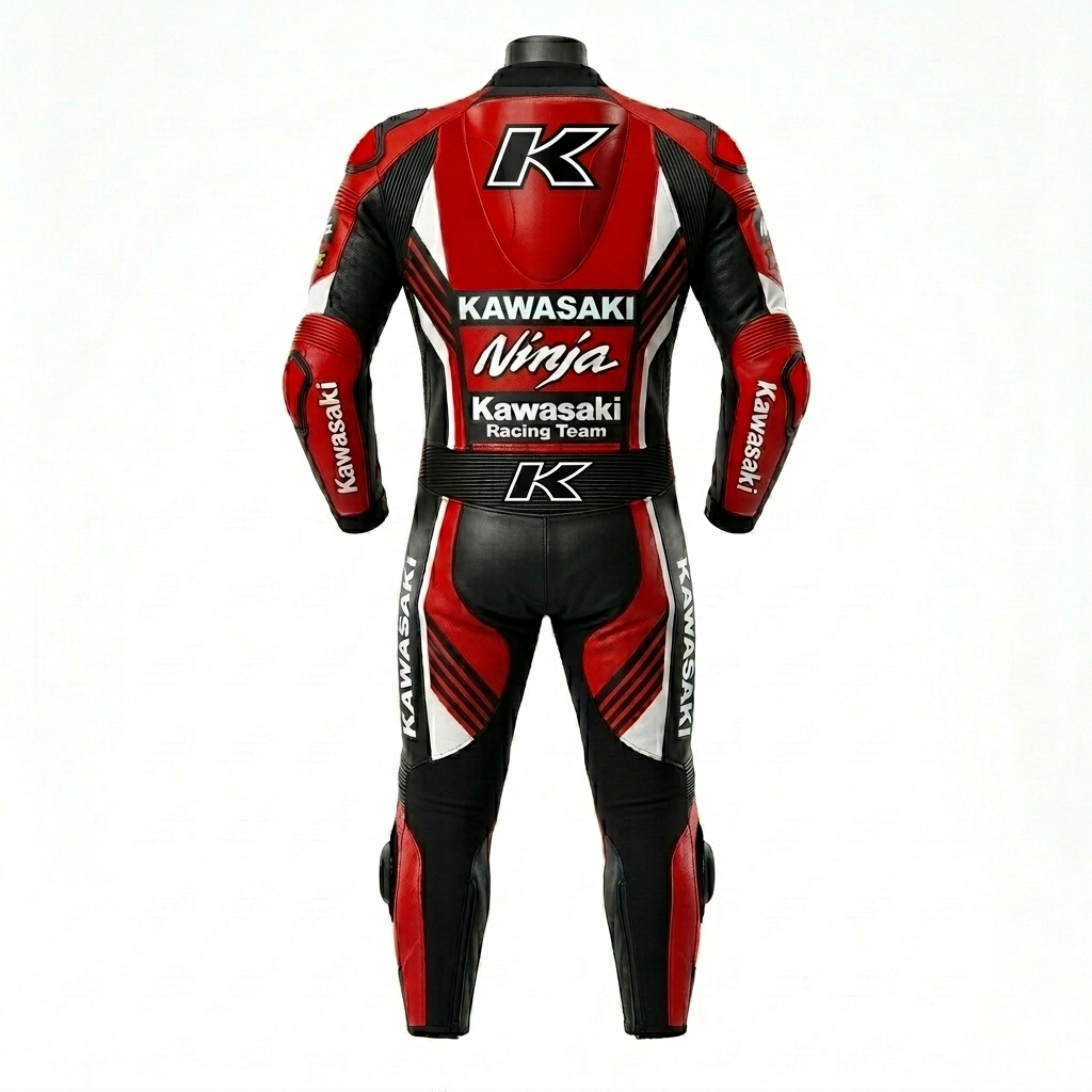 1.3mm Genuine Leather Motorbike Racing Suit – Protective Gear